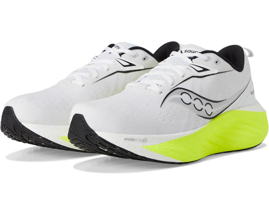 Men's Saucony Triumph 22 White/Citron