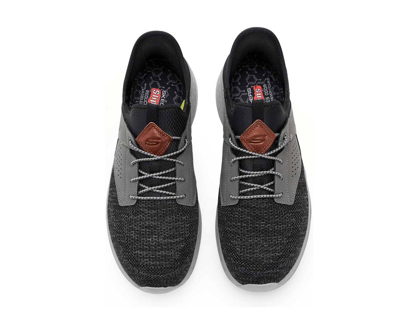 Men's SKECHERS Slade - Caster Black/Grey