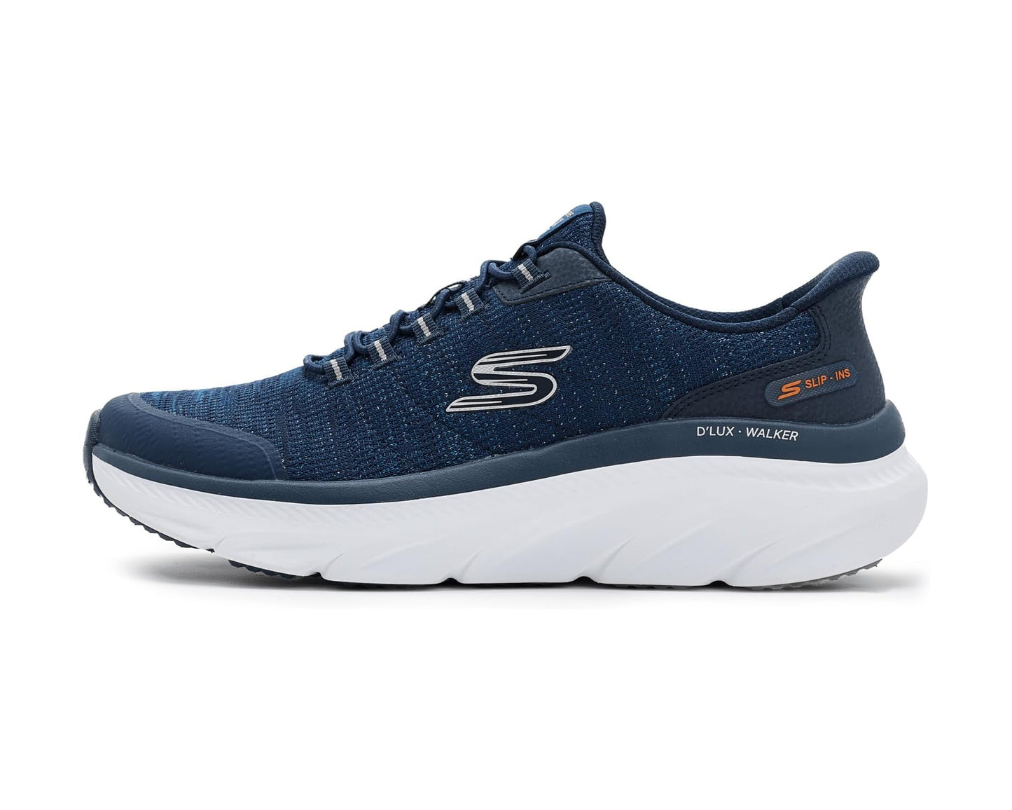 Men's SKECHERS D'Lux Walker 3.0 Drevven Hands Free Slip-In Navy
