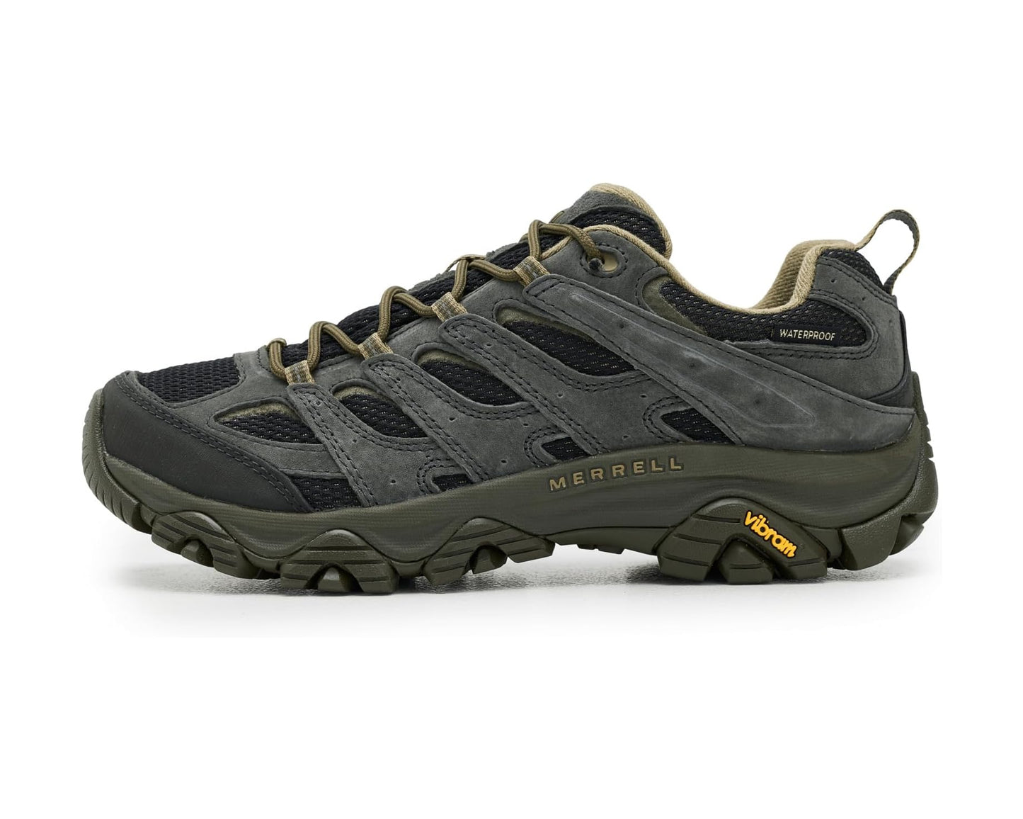 Men's Merrell Moab 3 Waterproof Black/Beluga