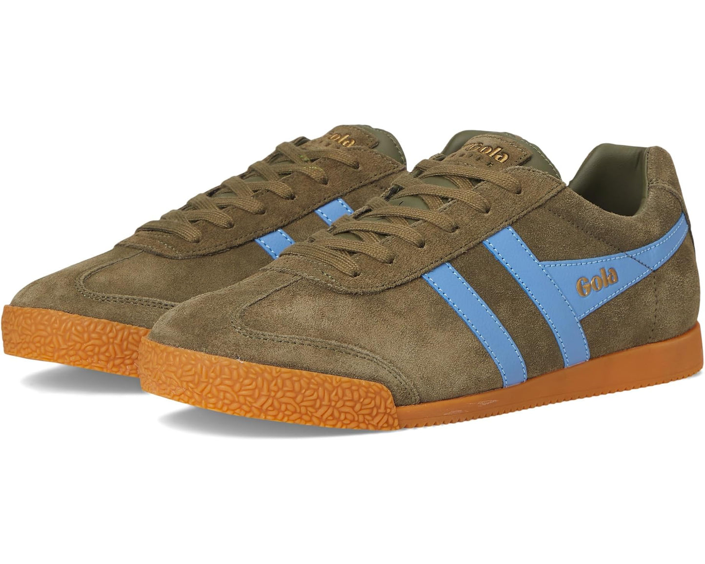 Men's Gola Harrier Khaki/Vista Blue