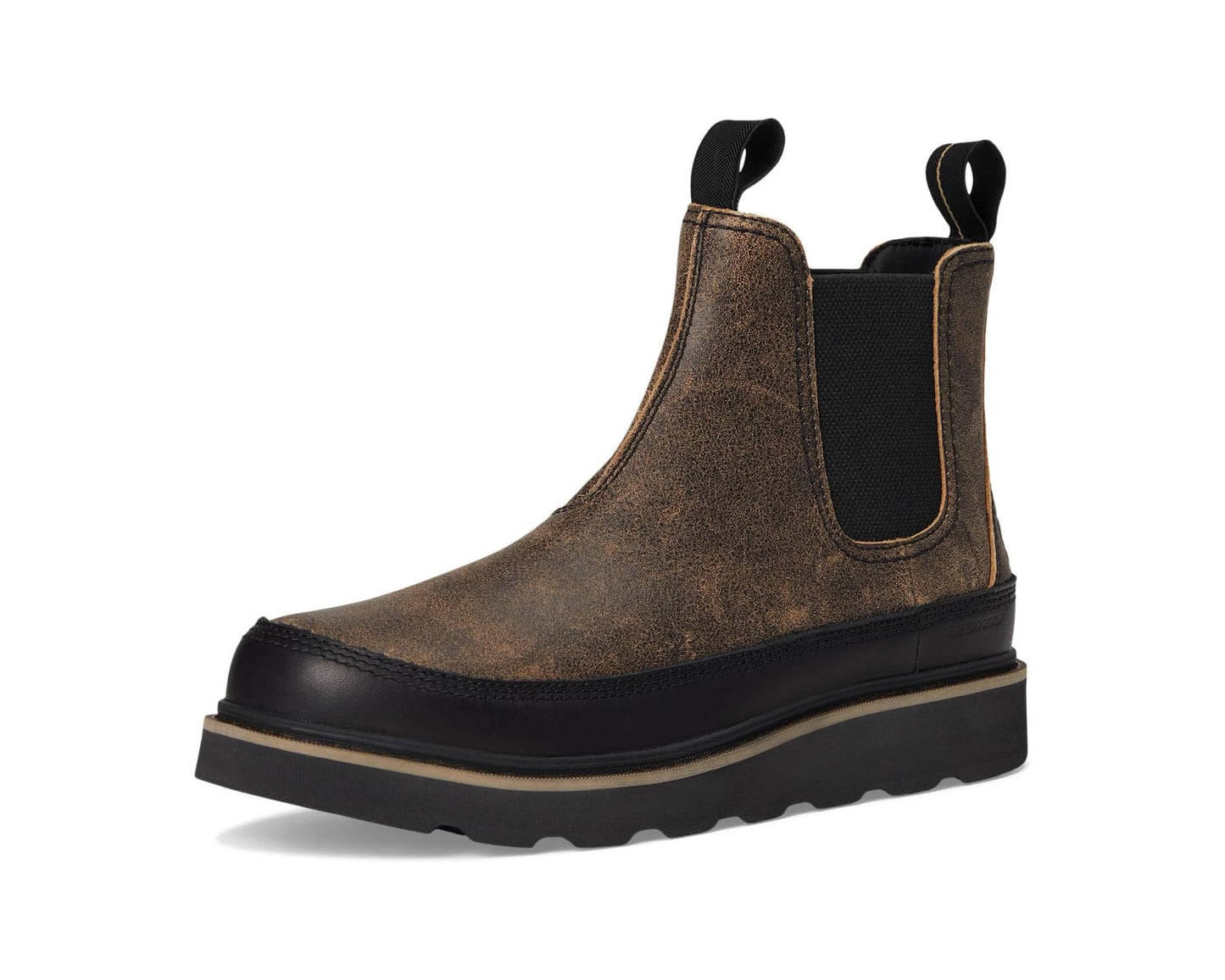Men's SOREL Slabtown 62' Chelsea Waterproof Canoe/Black
