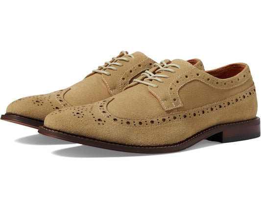 Men's Stacy Adams Marligan Wing Tip Oxford Sand