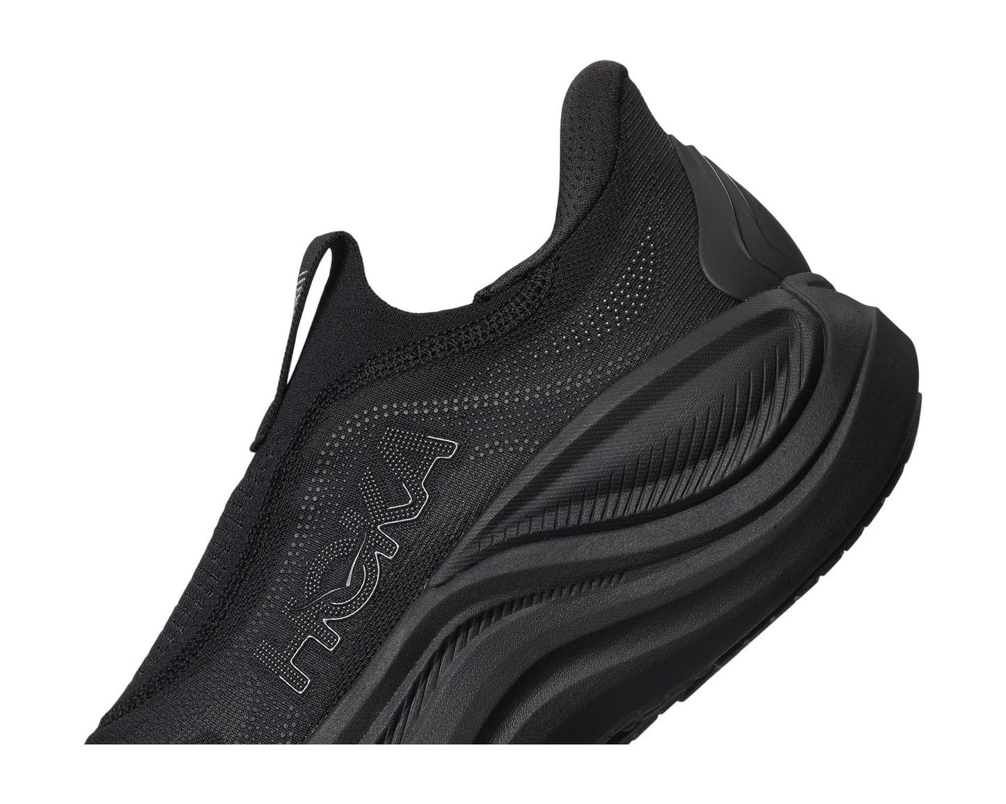 Men's Hoka Skyward Laceless Black/Black