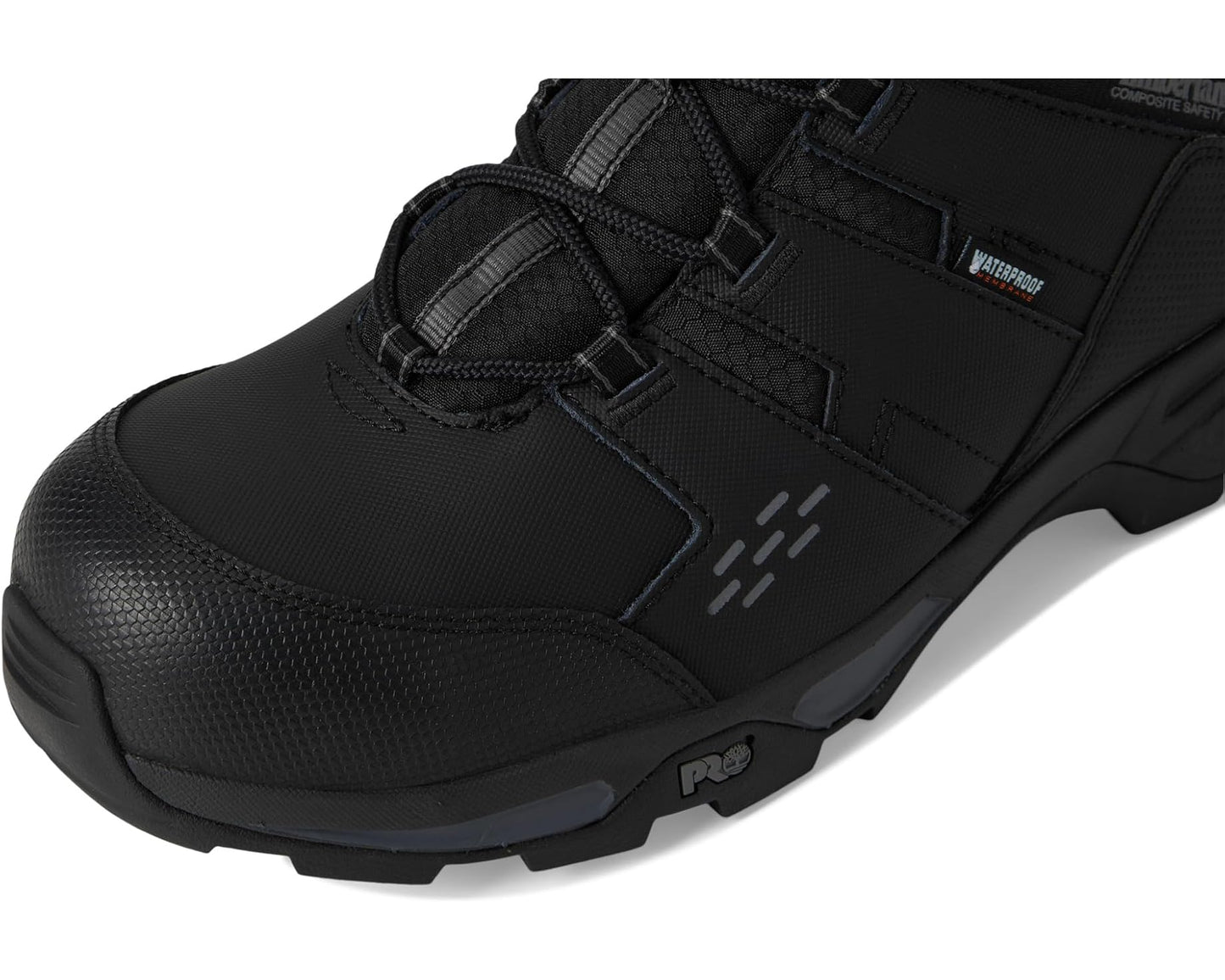 Men's Timberland PRO Switchback LT 6 Inch Composite Safety Toe Waterproof Black/Grey