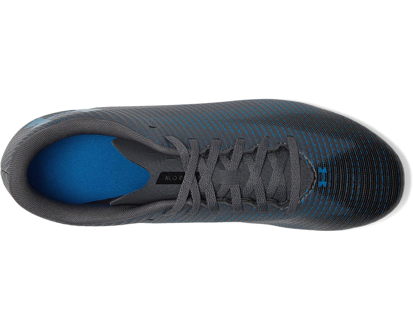 Unisex Under Armour Shadow Select 2 Soccer Cleats Castlerock/Black/Blue Atlantis