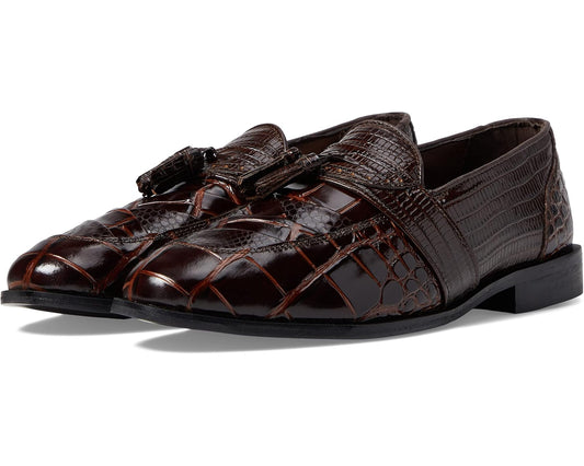 Men's Stacy Adams Santana II Tassel Slip-On Cognac