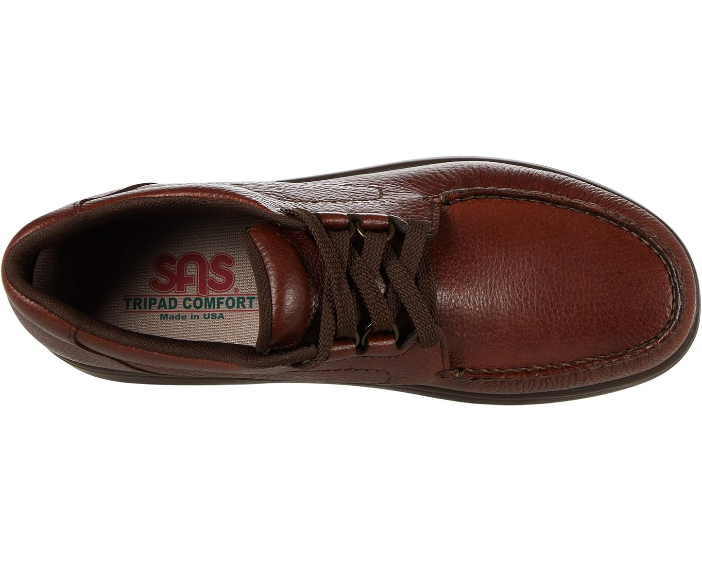Men's SAS Bout Time Comfort Lace Up Mulch