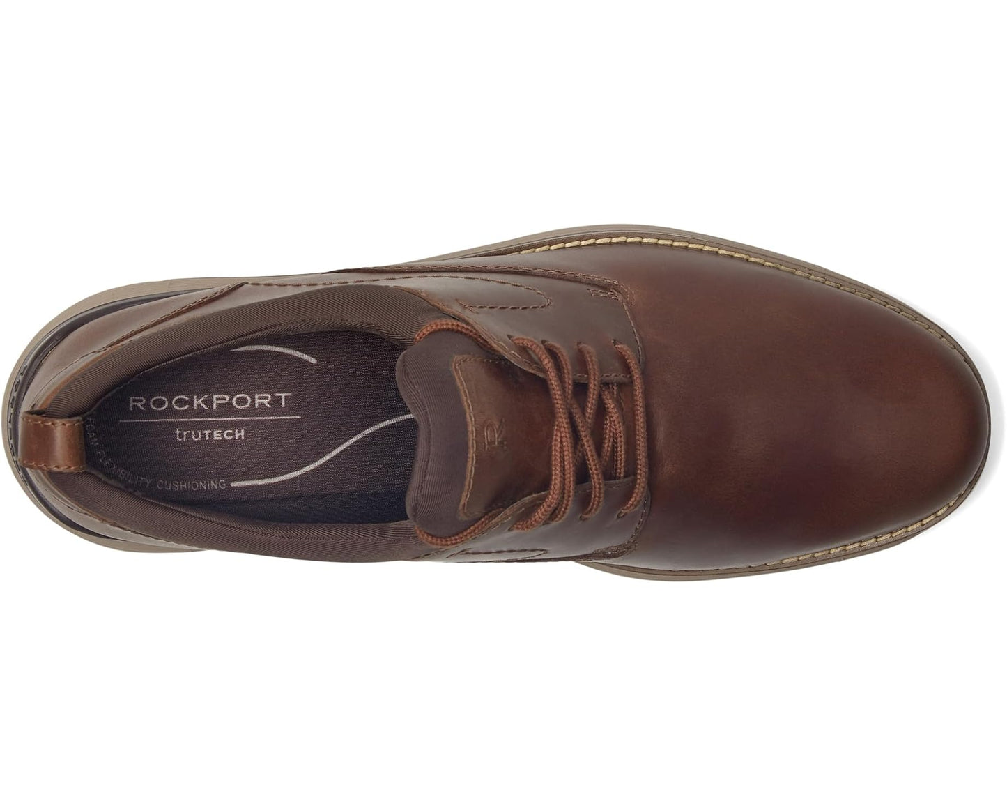 Men's Rockport Lukah Medium Natural Leather
