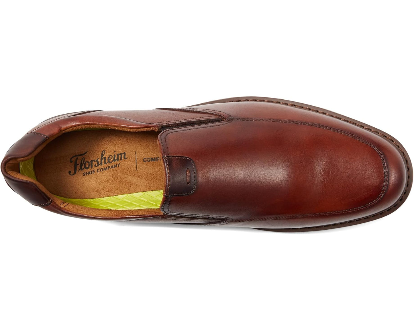 Men's Florsheim Norwalk Moc Toe Slip-On Cognac