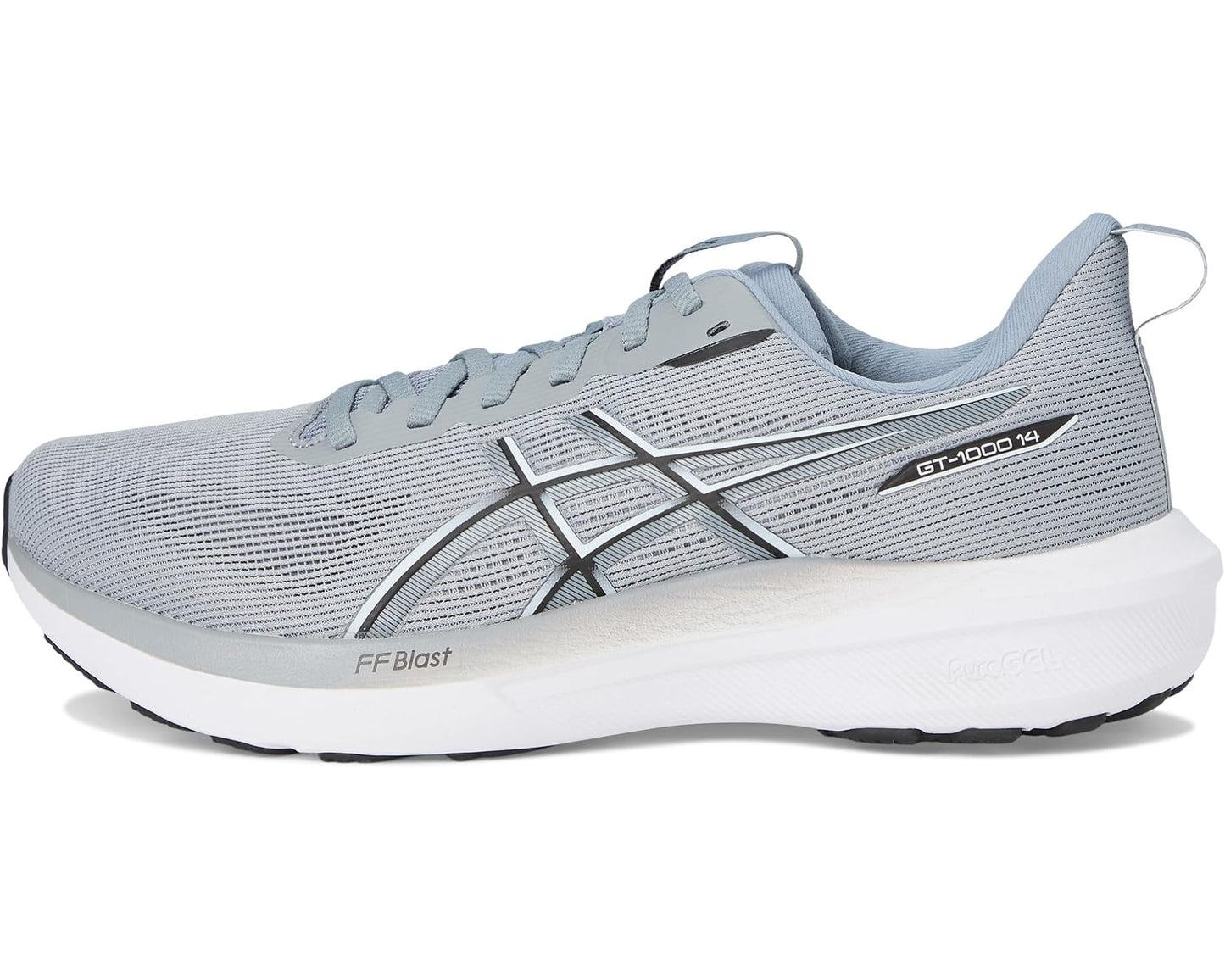 Men's ASICS GT-1000 14 Gravel/White