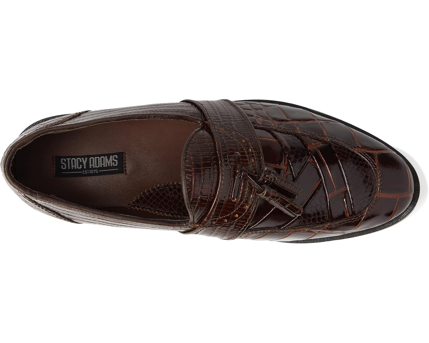 Men's Stacy Adams Santana II Tassel Slip-On Cognac