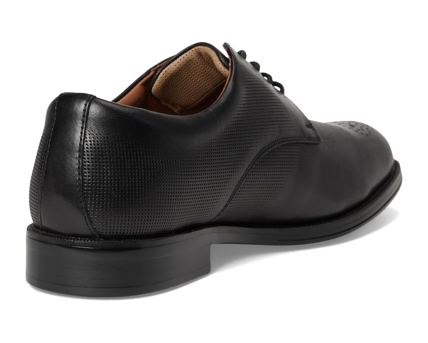 Men's Johnston & Murphy Xc Copley Wingtip Black Waterproof Embossed Full Grain