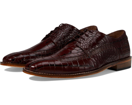 Men's Stacy Adams Gabardo Bike Toe Lace-Up Cognac