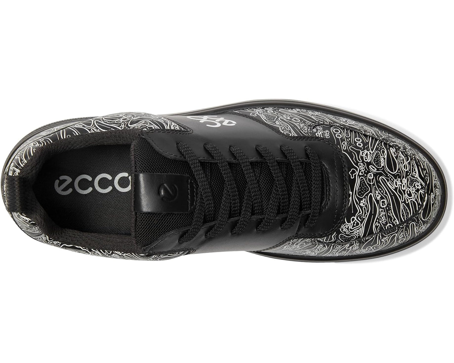 Men's ECCO Golf Street 720 DS GORE-TEX Waterproof Golf Shoe Black