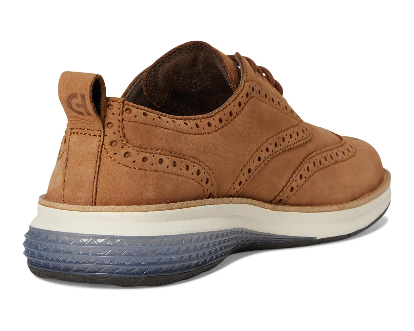 Men's Cole Haan Og Energyweave Wingtip Oxfords Golden Toffee Nubuck/China Blue/Ivory