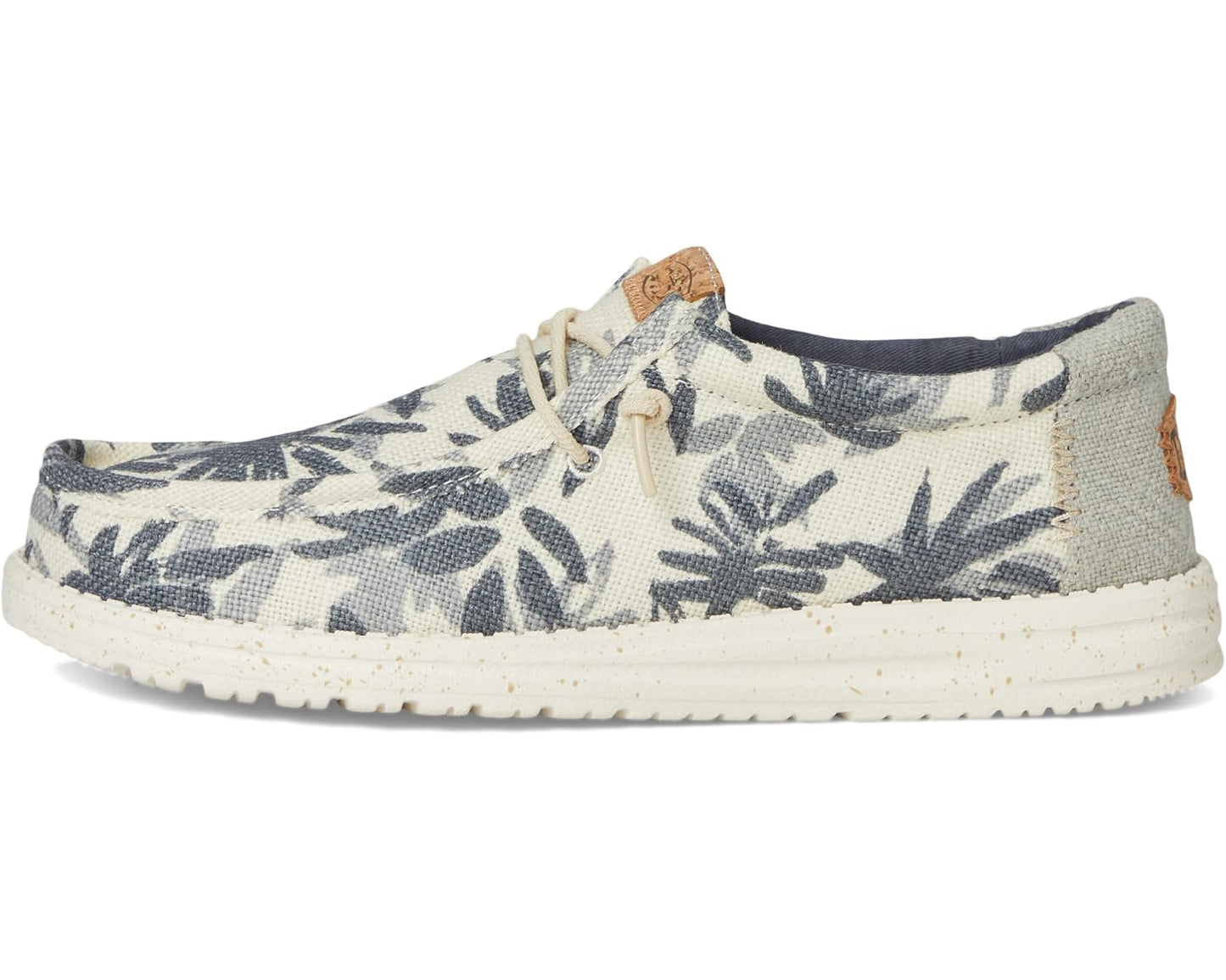 Men's Hey Dude Wally Palm Jute Egret/Cloud Blue