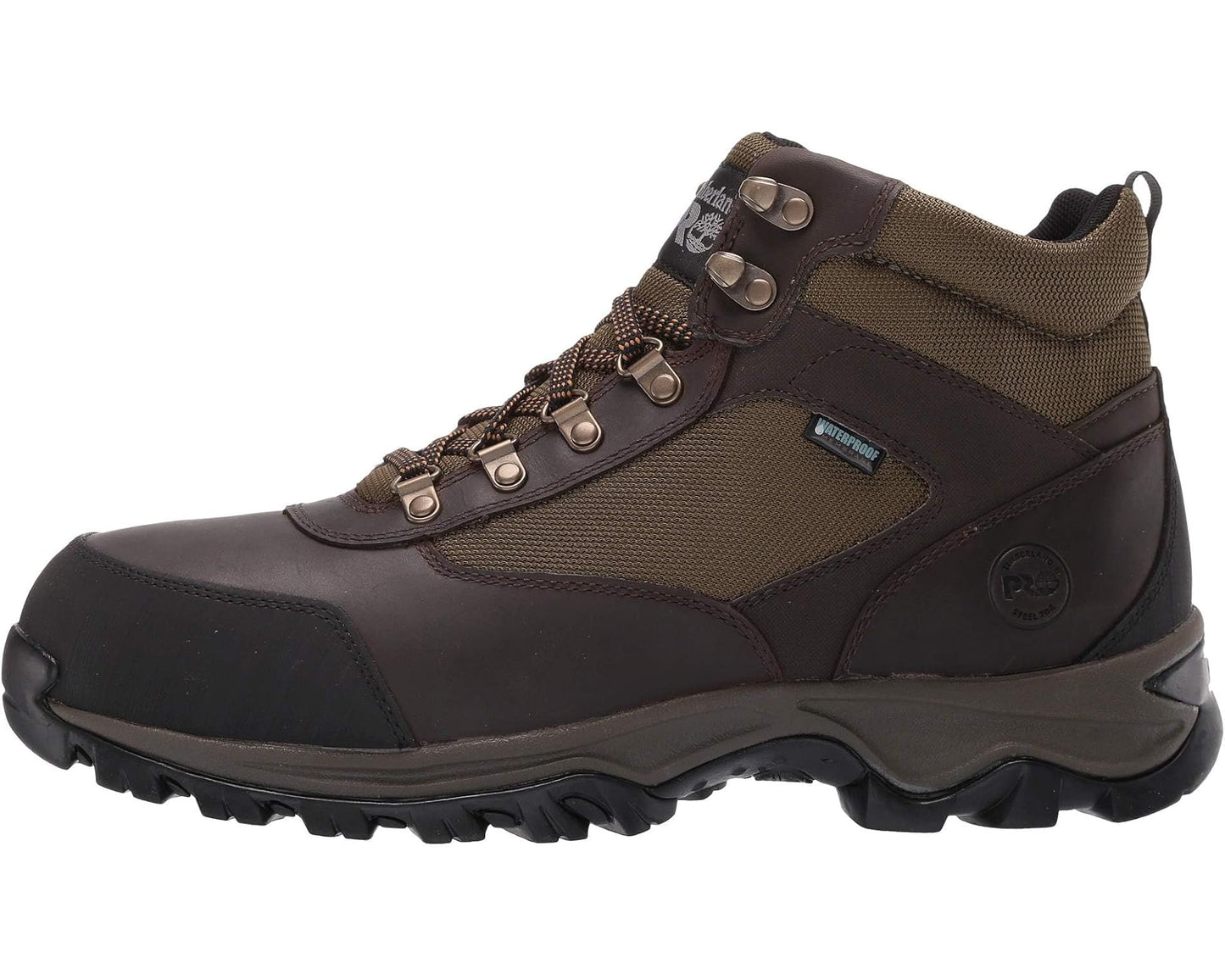 Men's Timberland PRO Keele Ridge Steel Safety Toe Wateproof Brown