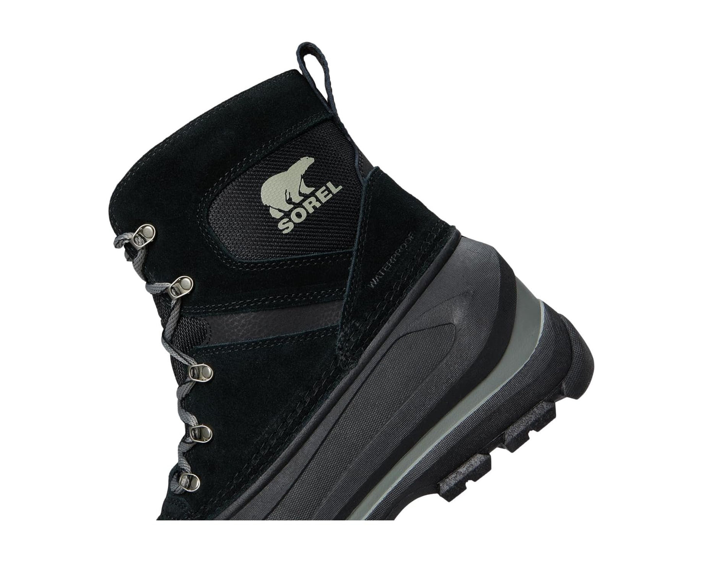 Men's SOREL Buxton™ Lace Waterproof Black/Quarry