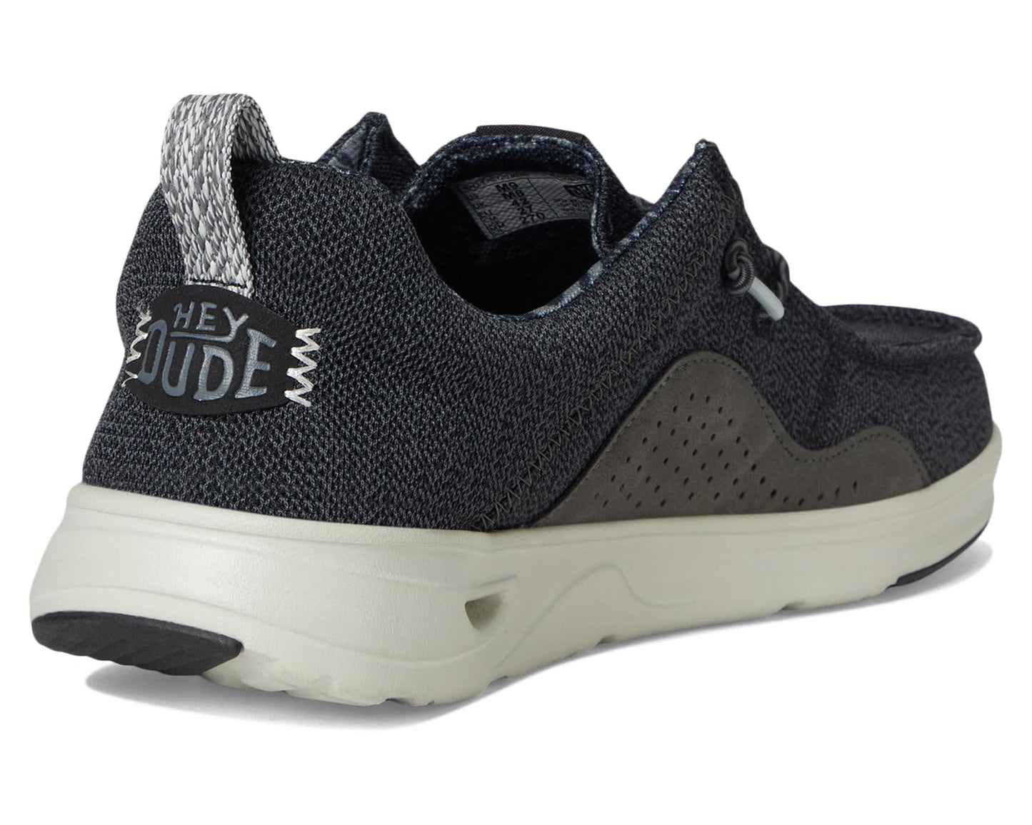 Men's Hey Dude Wally Hey2O Mesh Black/Monument Grey