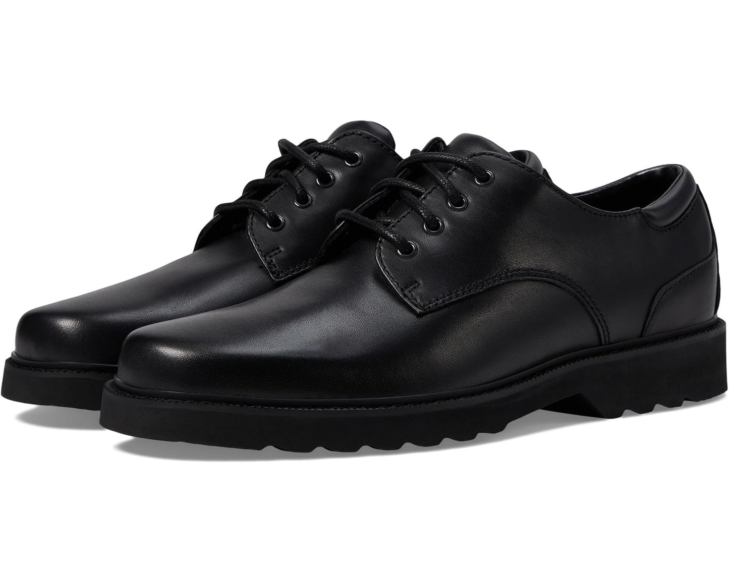 Men's Rockport Main Route Northfield Waterproof Black Leather