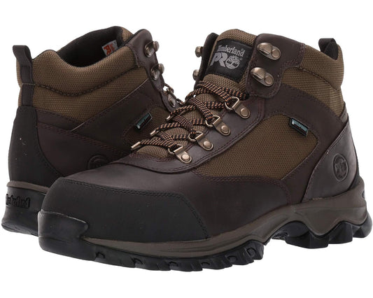 Men's Timberland PRO Keele Ridge Steel Safety Toe Wateproof Brown
