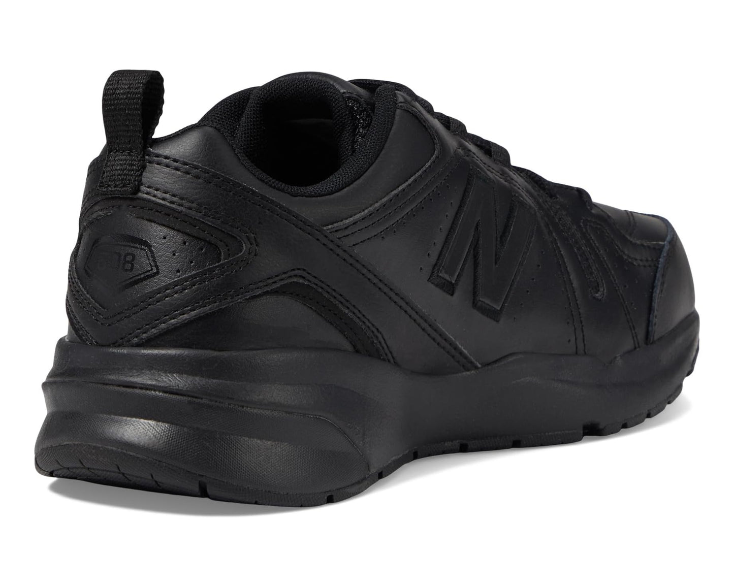 Men's New Balance 608v5 Slip Resistant Black/Black