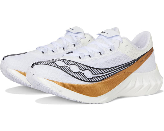 Men's Saucony Endorphin Pro 4 White/Gold