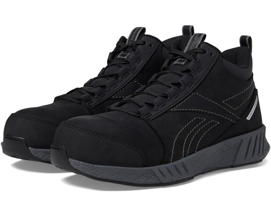 Men's Reebok Work Fusion Formidable Work Mid Cut Composite Toe SD 10 Black/Grey