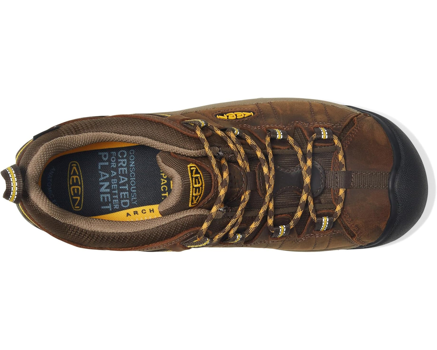 Men's KEEN Targhee II Cascade Brown/Golden Yellow