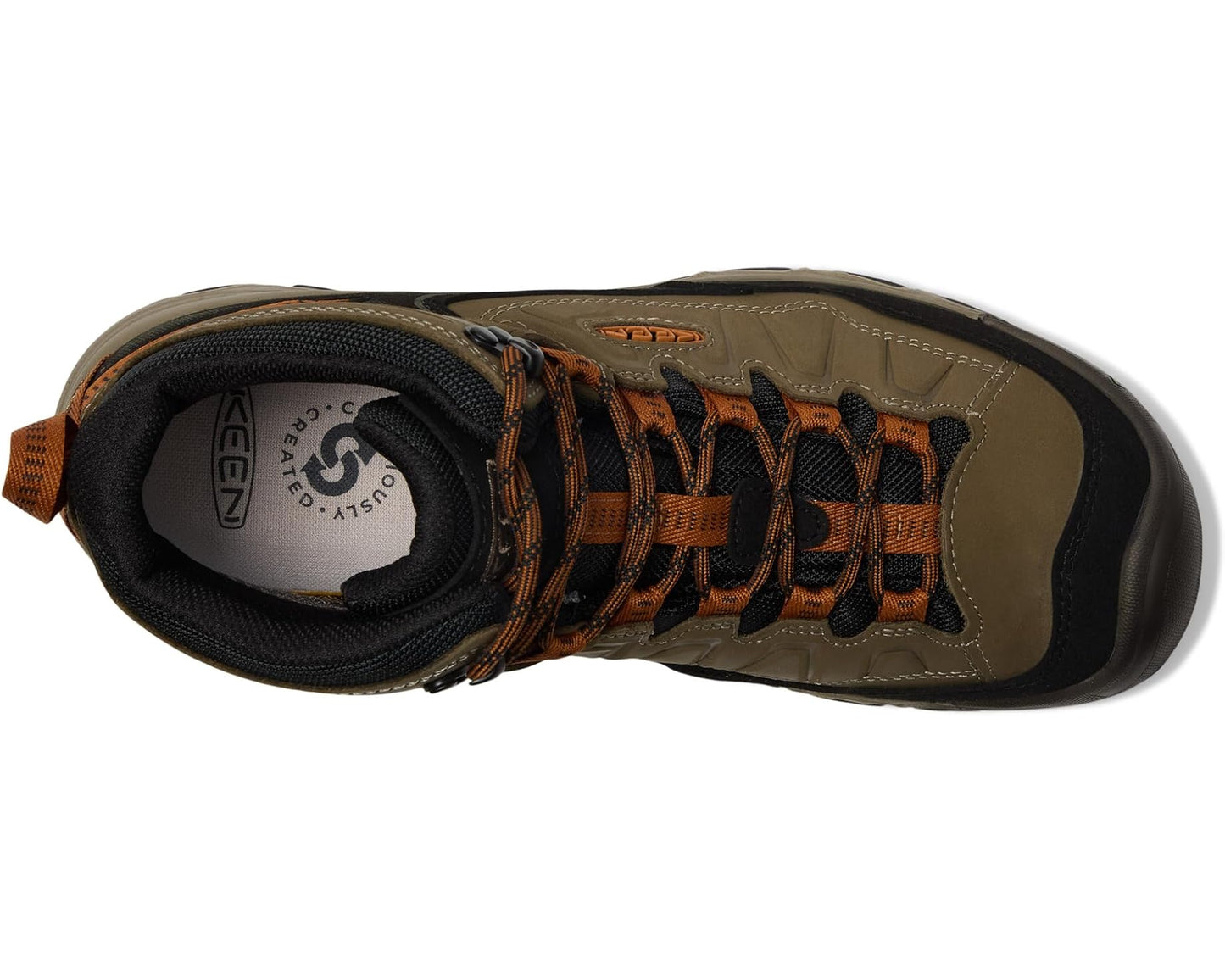 Men's KEEN Targhee IV Waterproof Hiking Boots Sea Turtle/Roasted Pecan