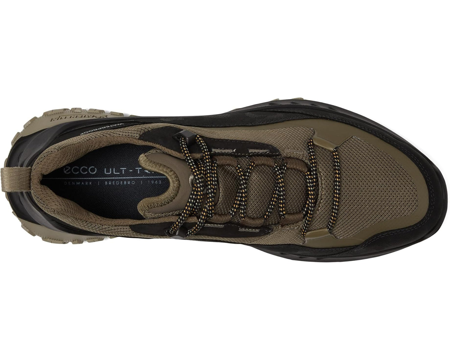 Men's ECCO Sport Ultra Terrain Waterproof Low Hiking Shoe Black/Tarmac