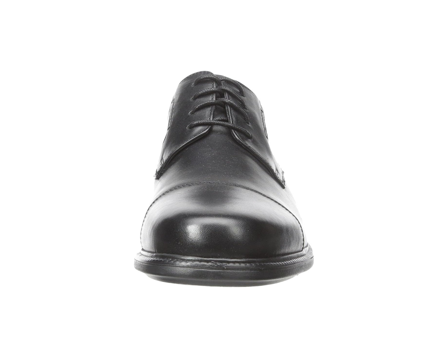Men's Rockport Charles Road Cap Toe Oxford Black Leather