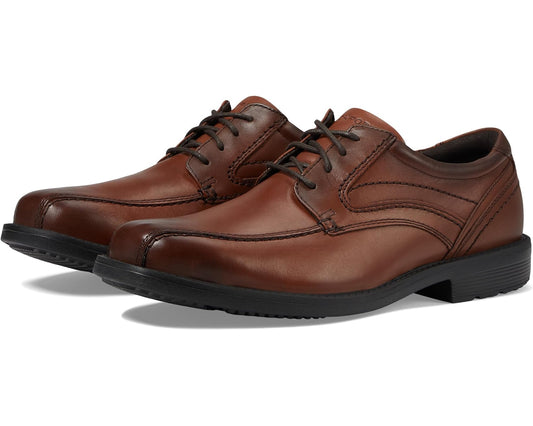 Men's Rockport Style Leader 2 Bike Toe Oxford New Brown Gradient 1
