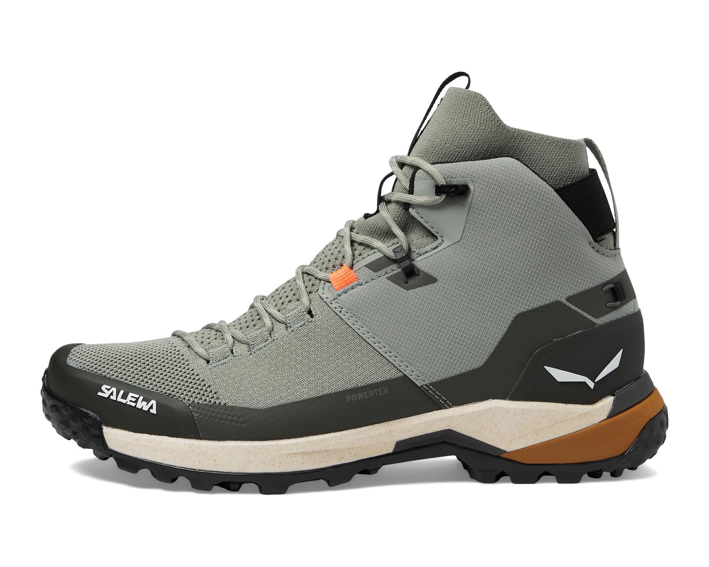 Men's SALEWA Puez Knit Mid PTX Shadow/Dark Olive