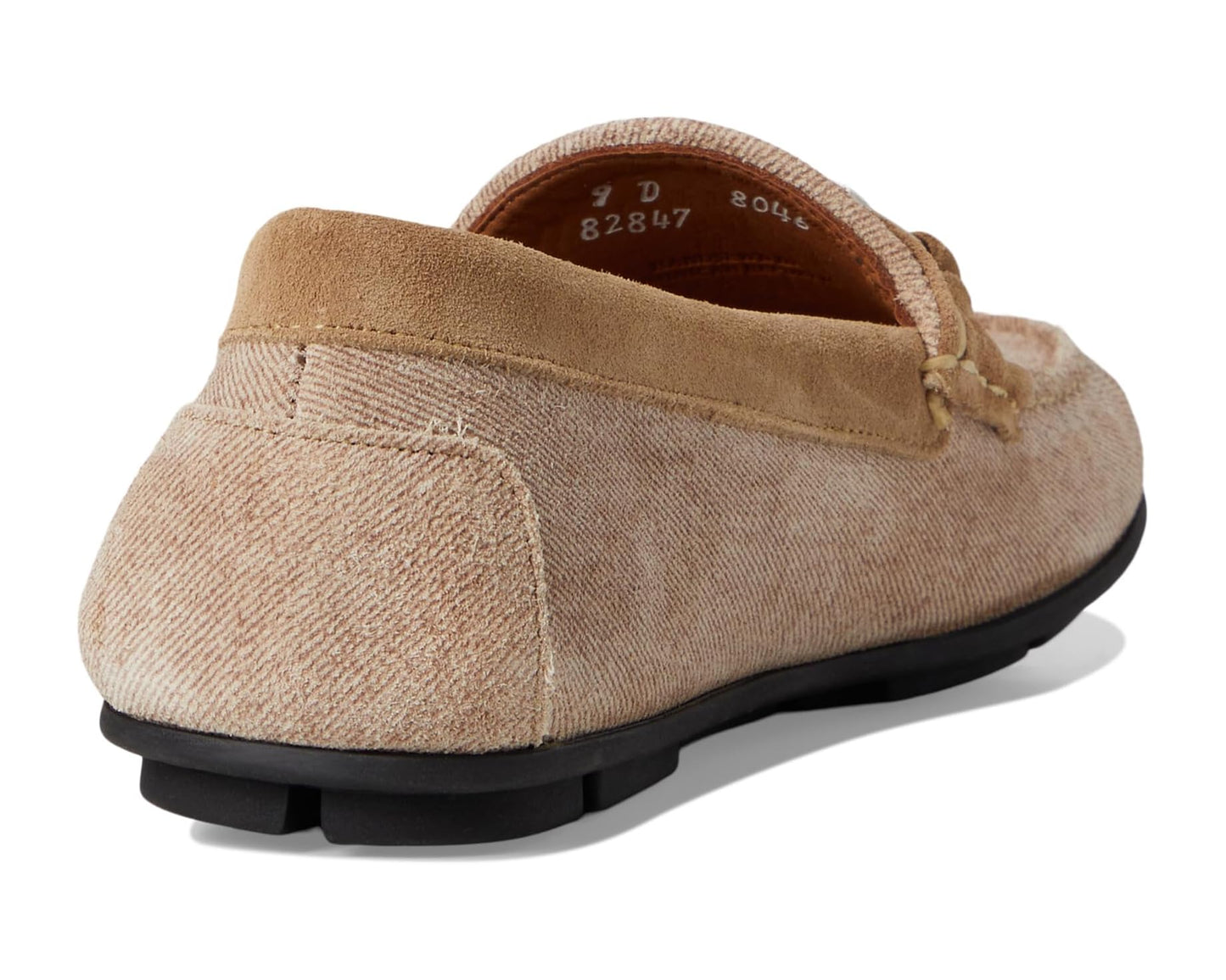 Men's Allen Edmonds Sebastian Loafer/Moc Shoes Bone Suede Mix