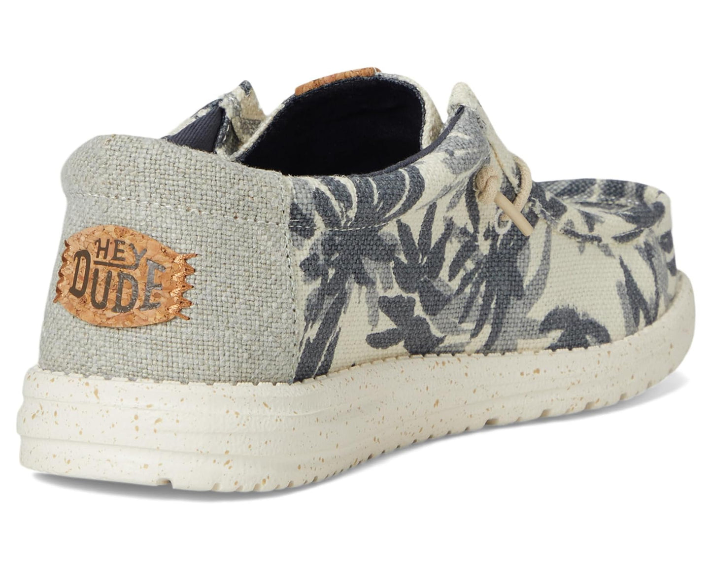 Men's Hey Dude Wally Palm Jute Egret/Cloud Blue