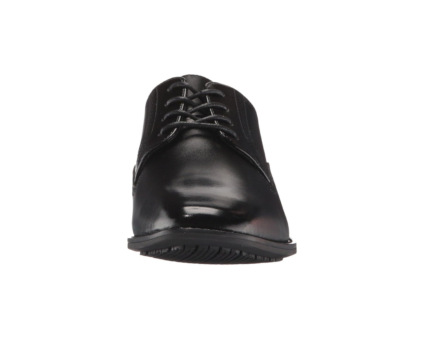 Men's Stacy Adams Ardell Slip Resistant Plain Toe Oxford Black
