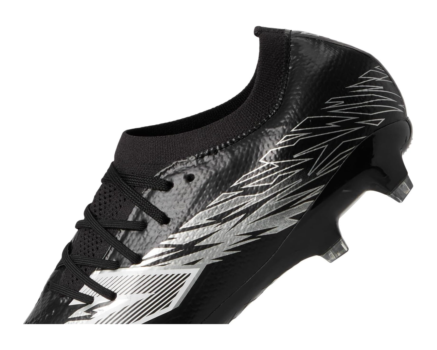 Unisex New Balance Furon Pro FG V8 Soccer Cleats Black/Metallic Silver/White