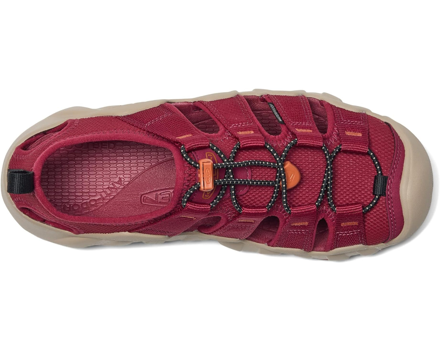 Men's KEEN Hyperport H2 Tibetan Red/Gold Flame