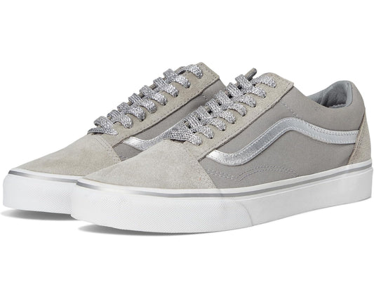 Unisex Vans Old Skool Metallic Pop Gray