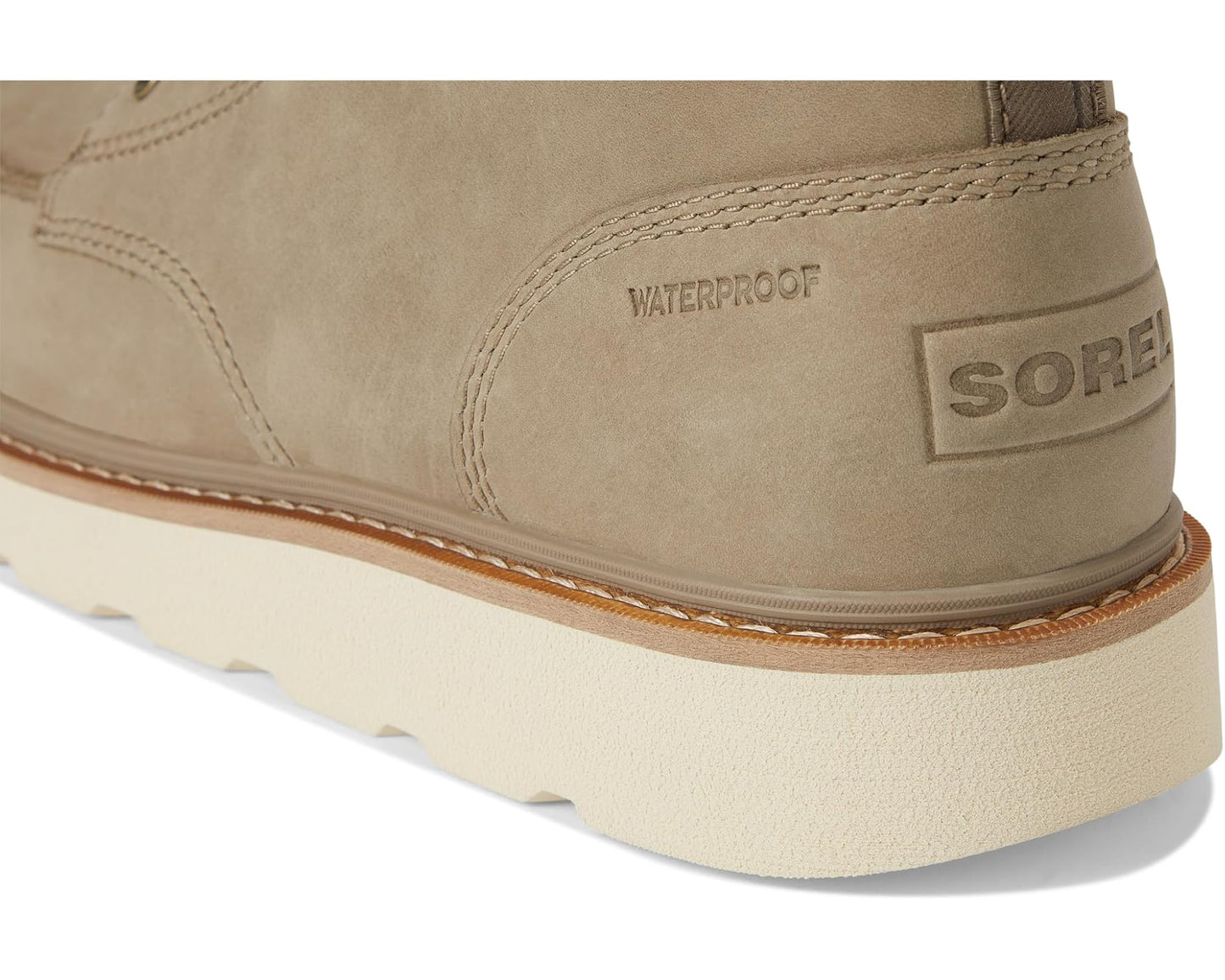 Men's SOREL Slabtown 62' Moc Waterproof Khaki II/Bleached Ceramic