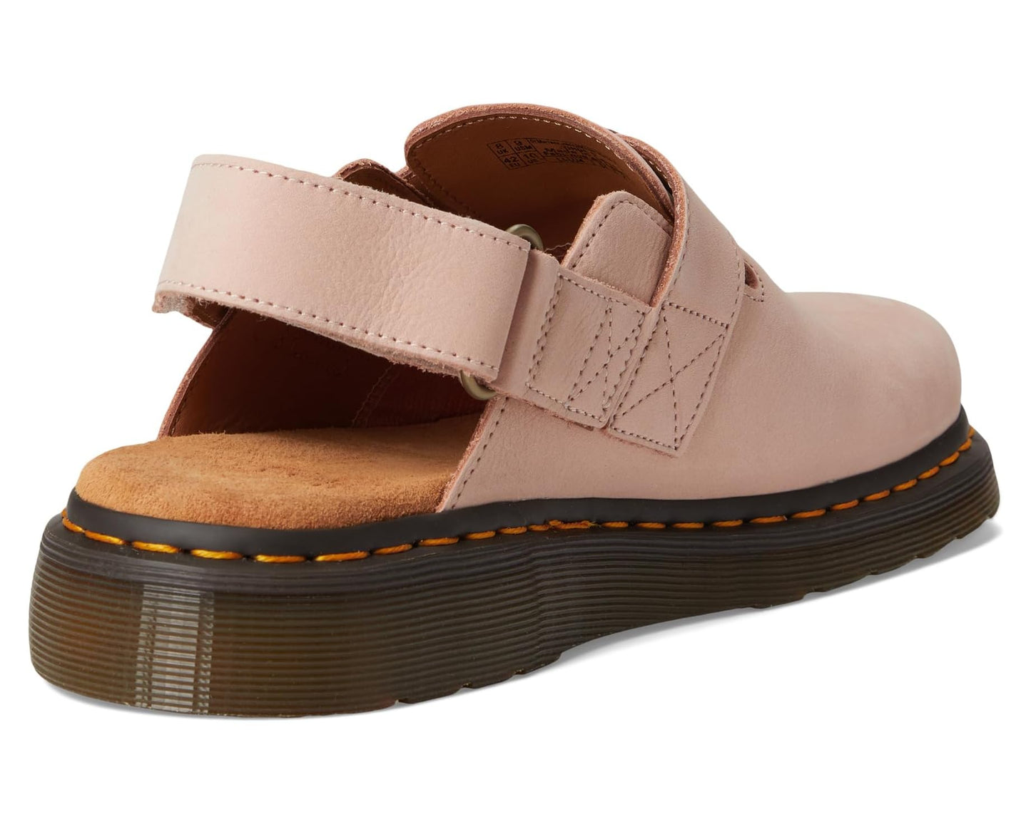 Unisex Dr. Martens Jorge II Leather Slingback Mules Powder Pink