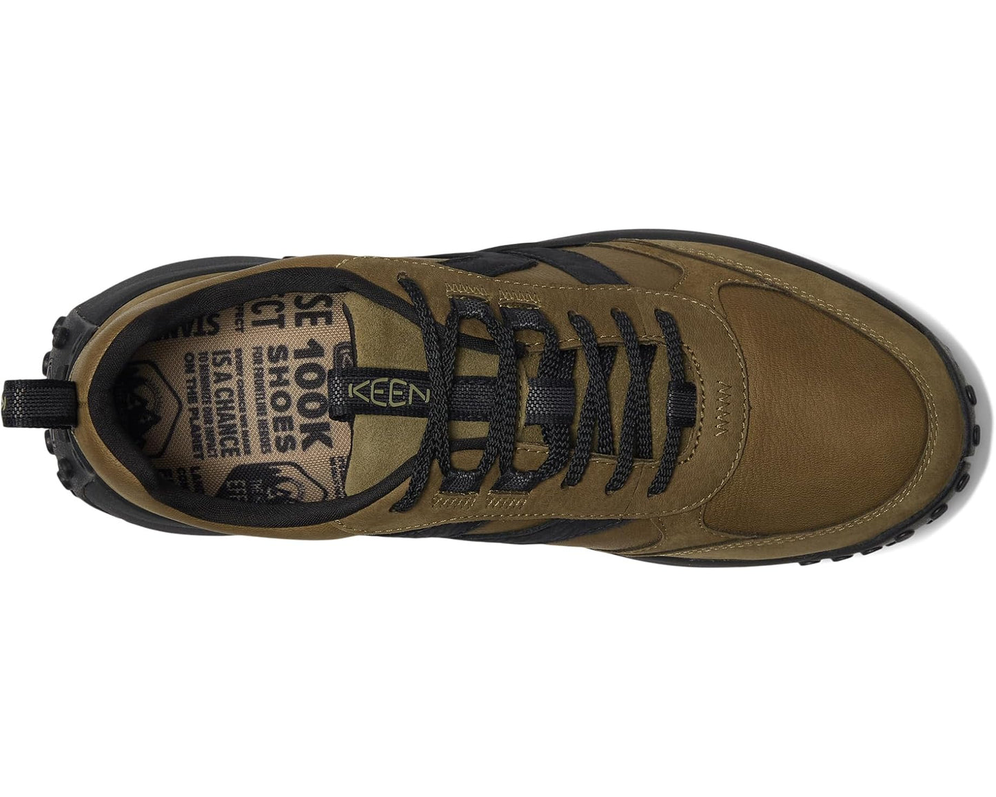 Men's KEEN KS86 Lea Dark Olive/Black