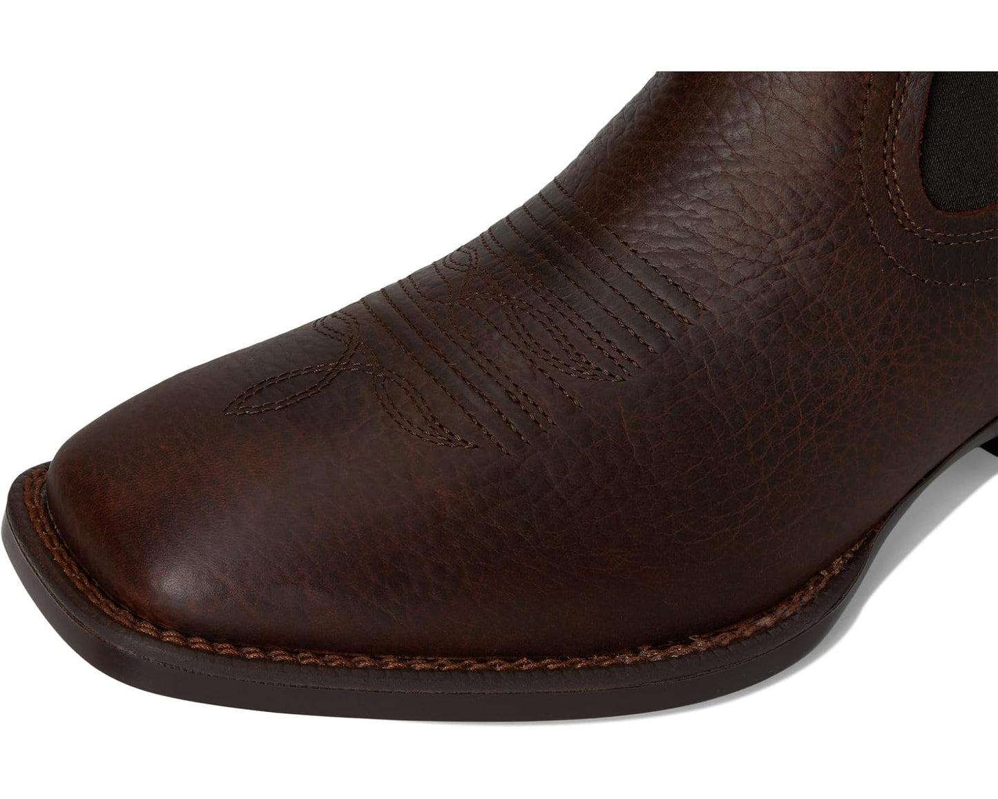 Men's Ariat Booker Ultra Western Boots Brown Oiled Rowdy