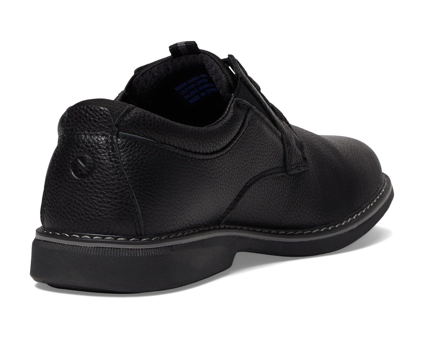 Men's Nunn Bush Otto Plain Toe Oxford Black