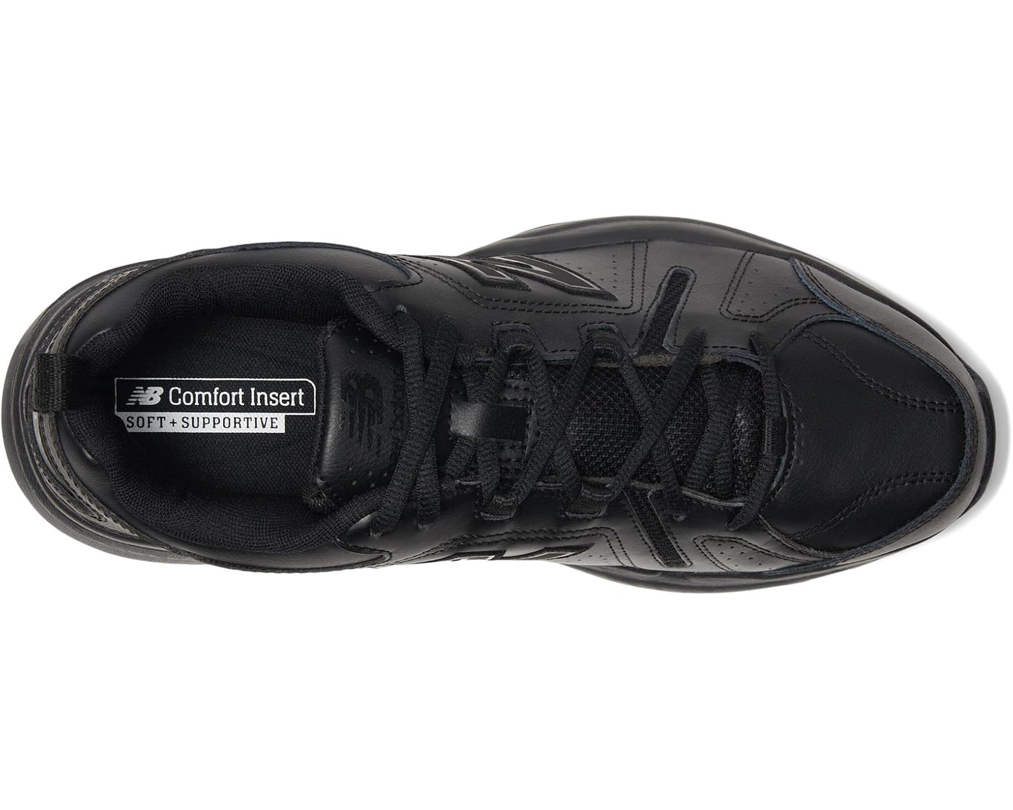 Men's New Balance 608v5 Slip Resistant Black/Black