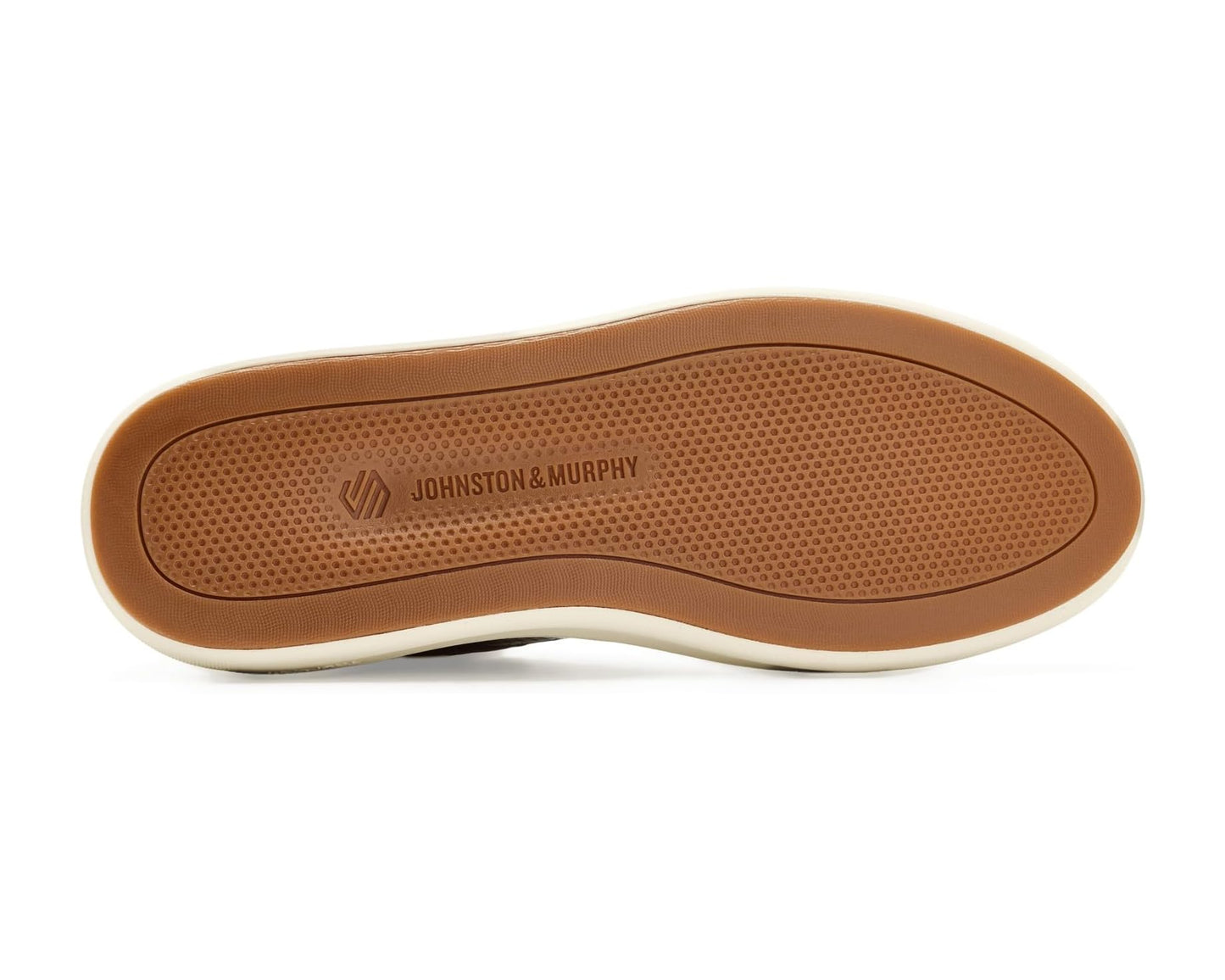 Men's Johnston & Murphy Mayhew Perfed U-Throat Tan Full Grain