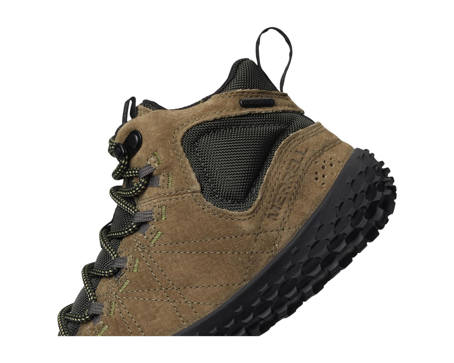 Men's Merrell Wrapt Mid WP Olive/Black