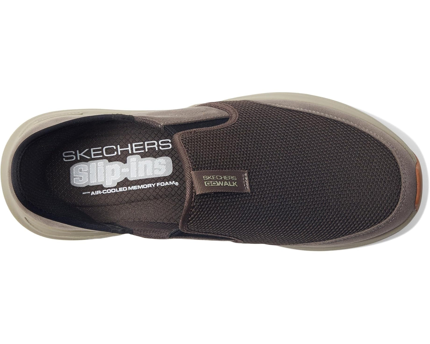 Men's SKECHERS Performance Go Walk Outdoor Hands Free Slip-Ins Brown